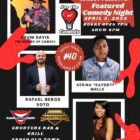 Sat. Shooters Festival Comedy Event Flyer IG